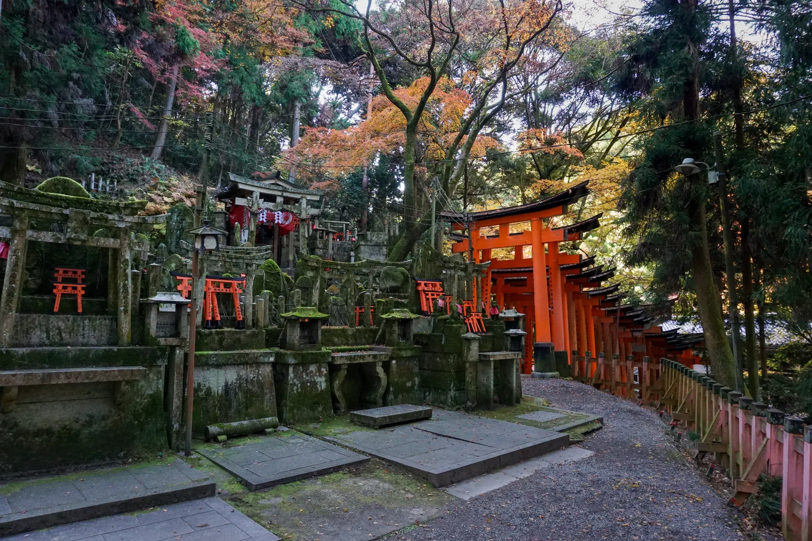 Gozendani worship area on Mount Inari