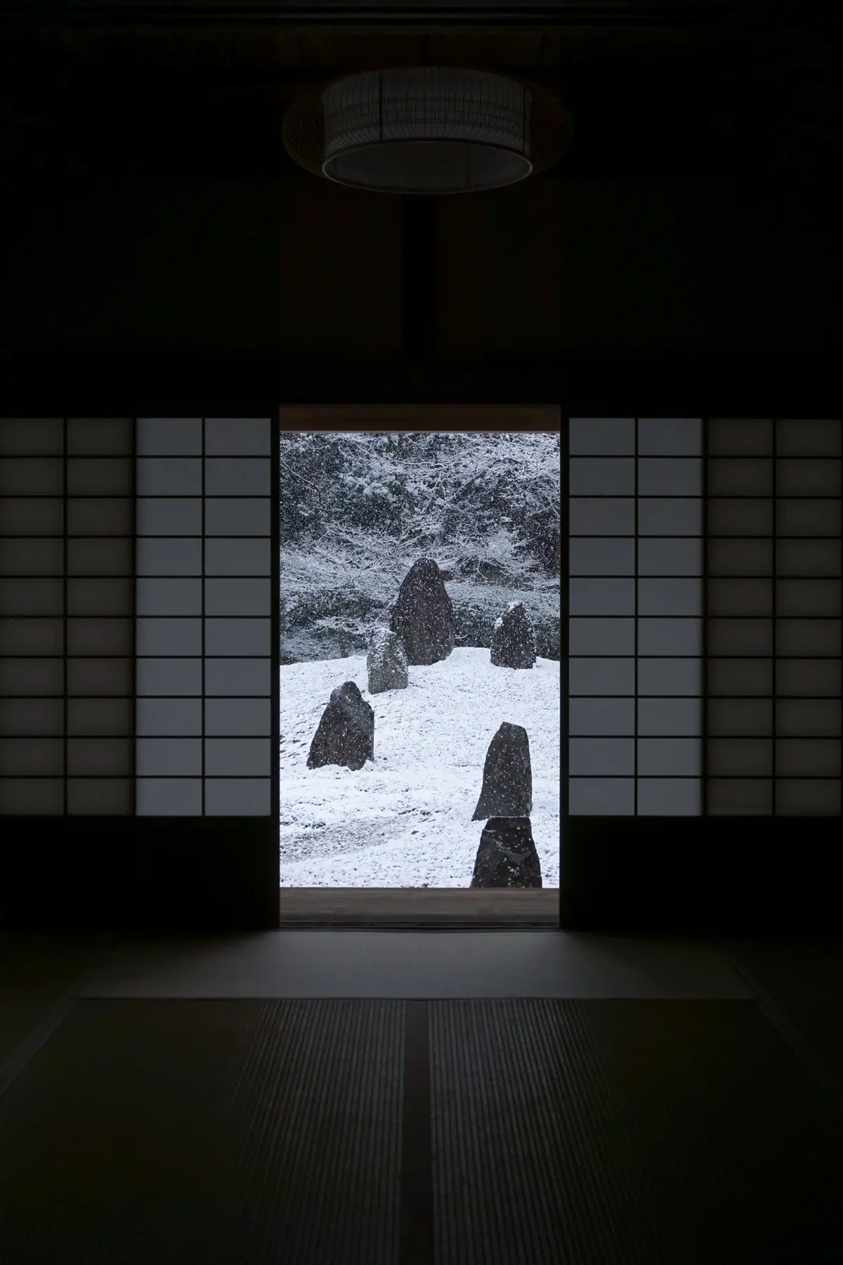 Kyoto temple garden landscape